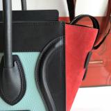 Celine Original 9 colors Luggage nano Calfskin and Suede bag JXG9082124