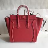 Celine Original 4 colors mini Luggage nano Calfskin and Suede bag JXG9082129