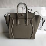 Celine Original 4 colors mini Luggage nano Calfskin and Suede bag JXG9082129