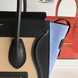 Celine Original 9 colors Luggage nano Calfskin and Suede bag JXG9082124