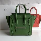 Celine Original 4 colors mini Luggage nano Calfskin and Suede bag JXG9082129