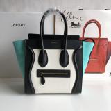 Celine Original 9 colors Luggage nano Calfskin and Suede bag JXG9082124