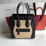 Celine Original 9 colors Luggage nano Calfskin and Suede bag JXG9082124