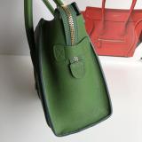 Celine Original 4 colors mini Luggage nano Calfskin and Suede bag JXG9082129