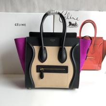 Celine Original 9 colors Luggage nano Calfskin and Suede bag JXG9082124