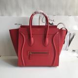 Celine Original 4 colors mini Luggage nano Calfskin and Suede bag JXG9082129