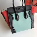 Celine Original 9 colors Luggage nano Calfskin and Suede bag JXG9082124