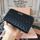 Miumiu Original lambskin Matelasse Wallet JPH9092507