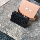 Miumiu Original lambskin Matelasse Wallet JPH9092503