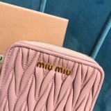 Miumiu Original lambskin Matelasse Wallet JPH9092506