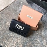 Miumiu Original lambskin Matelasse Wallet JPH9092503