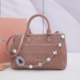 Miumiu 4 colors Original lambskin Matelasse Top handle bag JPH9092501