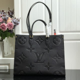 Louis vuitton Origina Monogram Empreinte Leather tote bag M44576 MX9100701