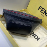 Fendi original Pequin canvas belt bag HL58 9102103