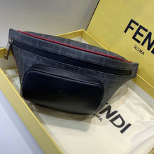 Fendi original Pequin canvas belt bag HL58 9102103