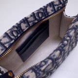 Dior oblique Clutch in embroidered canvas DMZ9102703