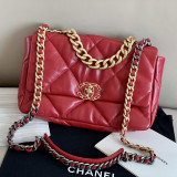 CHANEL original Lambskin Medium shoulder bag AS1162 DJ9111425