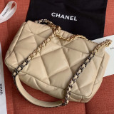 CHANEL original Lambskin Medium shoulder bag AS1162 DJ9111425