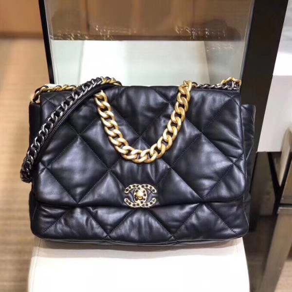 CHANEL original Lambskin Medium shoulder bag AS1162 DJ9111425