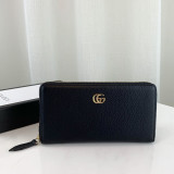 Gucci Original Leather zip around wallet 456117 EY9112239