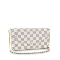 Louis vuitton Damier Azur pochette félicie wallet N63106 20030603