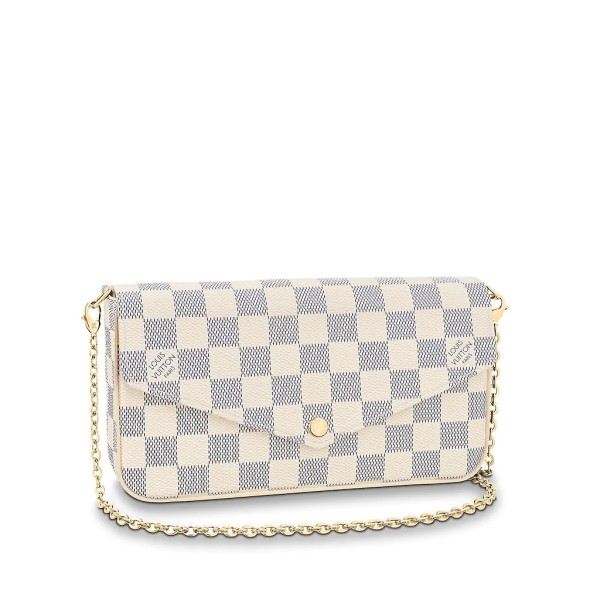 Louis vuitton Damier Azur pochette félicie wallet N63106 20030603