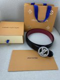 Louis vuitton original belt 1 colors 35mm MJ200305011