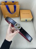 Louis vuitton original belt 1 colors 35mm MJ200305011