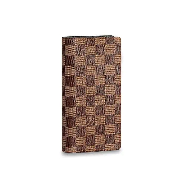 Louis vuitton Damier BRAZZA men wallet N60017 20030675