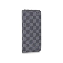 Louis vuitton Damier Graphite ZIPPY wallet vertical N63095 20030689