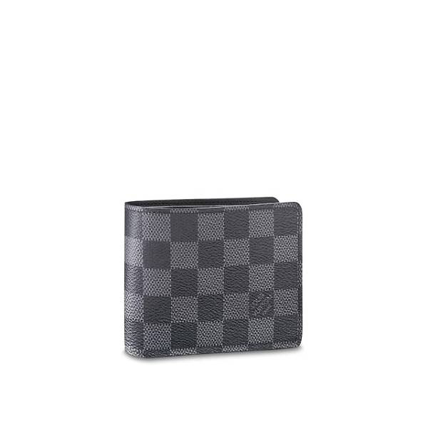 Louis vuitton Damier Graphite MULTIPLE wallet N62663 20030721