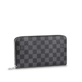 Louis vuitton Damier Graphite ZIPPY ORGANIZER men wallet N60111 20030681