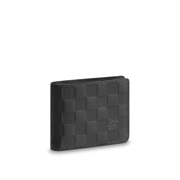 Louis vuitton Damier Infini MULTIPLE wallet N63124 20030718