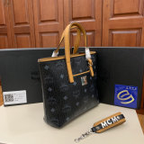 MCM mini Stark Classic in Visetos shopping bag BH20033011