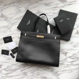 Saint Laurent Original Larger top handle bag In Leather 553745 MTX052106