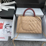 Chanel Original lambskin tiop handle bag A92990 DJ062753