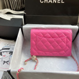 Chanel Original lambskin Wallet on chain DJ062755