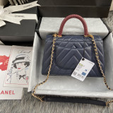 Chanel Original lambskin tiop handle bag A92990 DJ062753