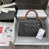 Chanel Original lambskin tiop handle bag A92990 DJ062753