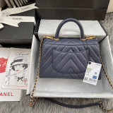 Chanel Original lambskin tiop handle bag A92990 DJ062753