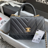 Chanel Original lambskin tiop handle bag A92990 DJ062753