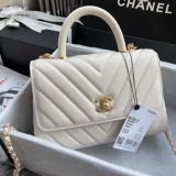 Chanel Original lambskin tiop handle bag A92990 DJ062753