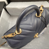 Chanel Original lambskin tiop handle bag A92990 DJ062753