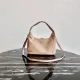 Prada original calfskin Re-Edition hobo bag XM063001