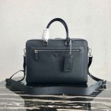 Prada original saffiano top handle bag 2VE016 XM063015