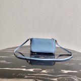 Prada original saffiano long chian shoulder bag XM063012