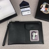 Prada original saffiano Clutch 2NG005 XM063036