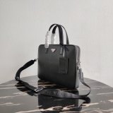 Prada original saffiano top handle bag 2VE368 XM063021