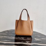 Prada original calfskin small tote bag 1BG335 XM063026