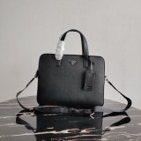 Prada original saffiano top handle bag 2VE368 XM063021